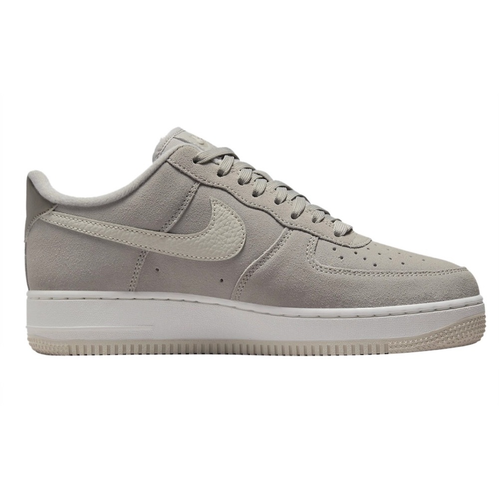 Nike Air Force Gray Low-Top Sneakers